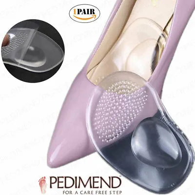 Pedimend Gel Insoles High Heel Cushions Metatarsal Pads For Women's High Heels • £6.95