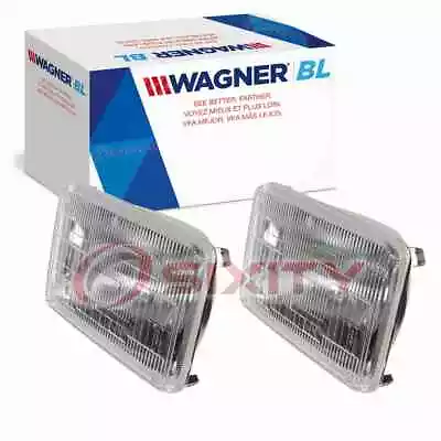 2 Pc Wagner BriteLite Low Beam Headlight Bulbs For 1978-1989 Volvo 242 244 Dc • $37.58