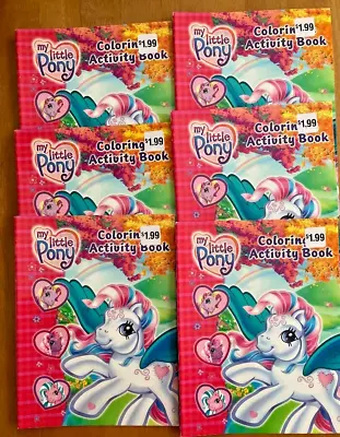 Six (6)  8 1/2   My Little Pony Coloring Books- Brand New- Great For Your Party • $9.99