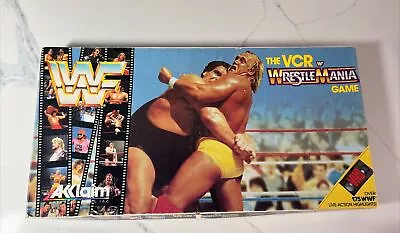 The VCR WrestleMania Game Acclaim Entertainment Inc. Hulk Hogan Andrea Giant • $15.99