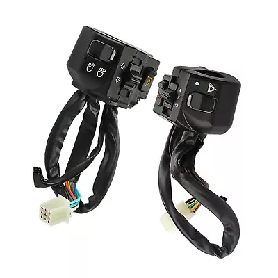 L&R Motorcycle Handlebar Horn Turn Signal Headlight Control Buttons Switch 7/8  • $22.51