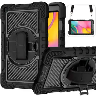 Shockproof Strap Stand Case Cover For Samsung Galaxy Tab A A7 A8 S7 S8 S9 Tablet • $28.19