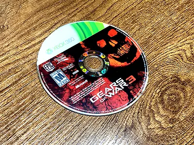 $10.99 • Buy Gears Of War 3 Xbox 360 Disc Only Tested & Working