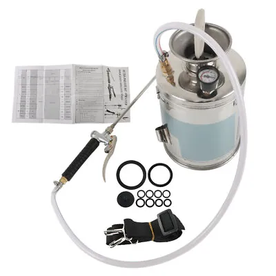 Stainless Steel Sprayer 1Gallon 4L 12  Wand & 3FT With Nozzles For Pest Control • $58.89