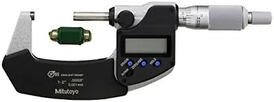 MITUTOYO 293-341-30 Digimatic Outside Micrometer 1-2  - IP65 -  NEW • $225