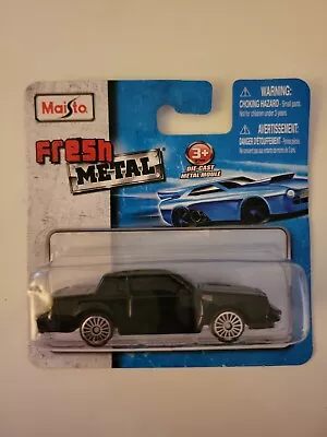 Maisto Fresh Metal 1:64 New 1987 '87 Buick Grand National Black (18A) • $8