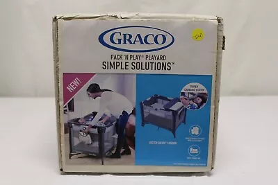 Graco Baby Pack 'n Play Simple Solutions Playard Sketch Safari Fashion B1 • $72.95