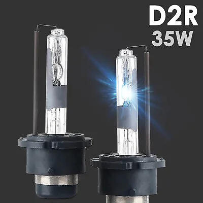 D2R 35W HID Xenon Replacement Low/High Beam Headlight Lamp Bulbs White 1 Pair • $14.98