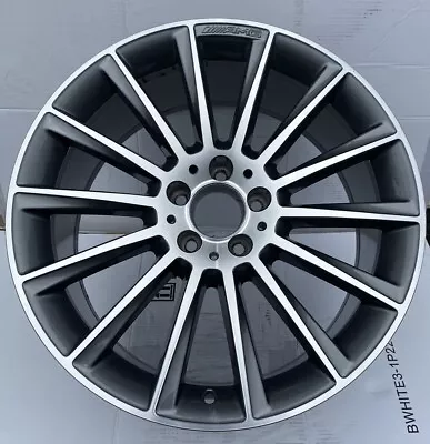 Mercedes 19  AMG CLS-class 19x9.5 OEM Wheel Rim A2184011200 REAR • $549.99