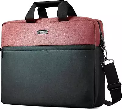 Laptop Bags For Women 15.6 Inch Large Leather Tote Bag Ladies Laptop Handbag Bag • £19.99