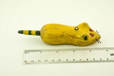 Vintage Folk Art Musky Mouse Antique Fishing Lure RS8 • $5.50