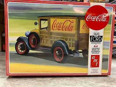 AMT 1/25 Scale 1929 Ford Woody Or Pickup Model Car Kit - Coca Cola • $18.95