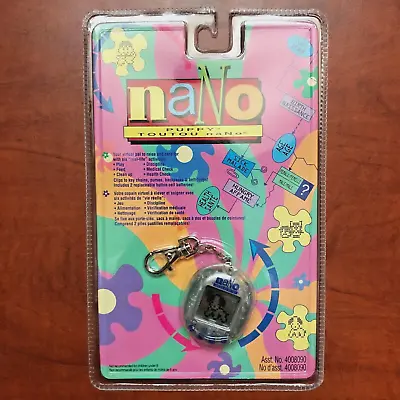 Nano Puppy (Clear) 1997 New In Box Vintage Playmates Virtual Pet Tamagotchi • $72.62