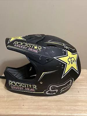 FOX Rampage 2011 Retired Helmet Rockstar Energy Drink Size Large Adult Free Ship • $79