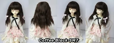 JD804 Curly BJD Synthetic Mohair Wig For OB11 YOSD MSD SD Blythe Hair Doll Wig • $23.99