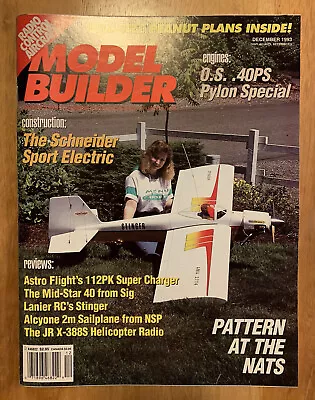MODEL BUILDER Magazine December 1993 Aircraft Modeling RC Radio Control • $10.99