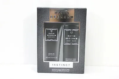 £9.99 • Buy David Beckham Instinct 150ml Deodorant Spray + 150ml Shower Gel Gift Set*new