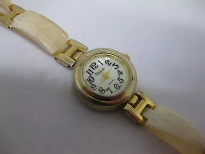 Vintage Xanadu Quartz Ladies Watch Bracelet Gold Works  • $18.74