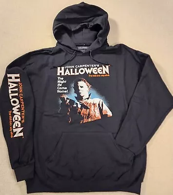Defect** Micheal Myers Halloween Horror Movie Mens Hoodie Sweatshirt Large • $38.88