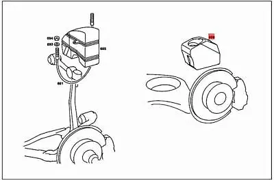 Genuine MERCEDES W116 Sedan Emergency Buffer 1163280139 • $296.60