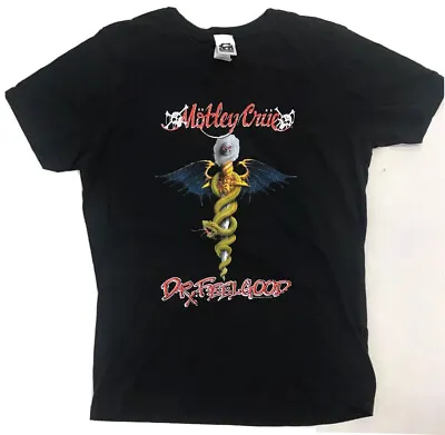 Motley Crue Dr. Feelgood Vintagevinyl T-Shirt Men Medium 2007 Vintage • $59.99