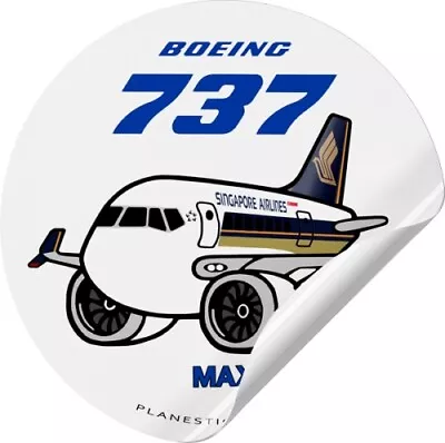 Singapore Airlines Boeing 737 Max • $6