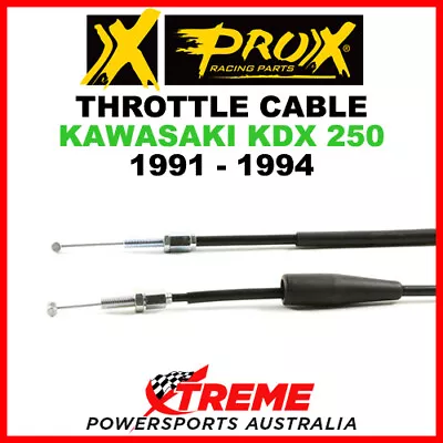 ProX Kawasaki KDX250 KDX 250 1991-1994 Throttle Cable 57.53.110038 • $41.95