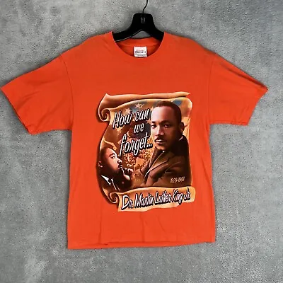 Martin Luther King How Can We Speech Mens Short Sleeve Cotton T-Shirt Size M • $13.99