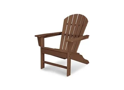 $293.82 • Buy POLYWOOD SBA15TE South Beach Adirondack Chair - Teak