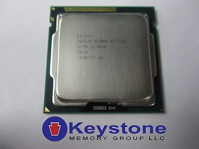 Intel Xeon E3-1240 SR00K 3.3GHz Quad Core LGA 1155 CPU Processor *km • $13.99