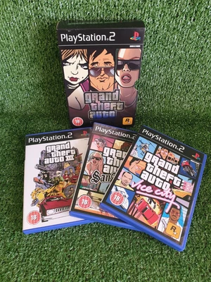 £59.99 • Buy PS2 Grand Theft Auto GTA The Trilogy - All Manuals Included