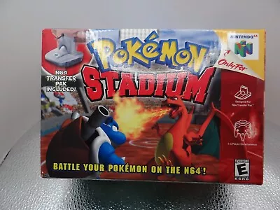 Pokemon Stadium  N64 CIB Complete In Box - Tested ALL INSERTS • $186.59