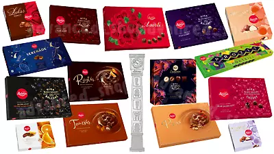 LAIMA Assorted Latvian Chocolate Gift Box Candies/ Riga Black Balsam Liqueur • $21.50