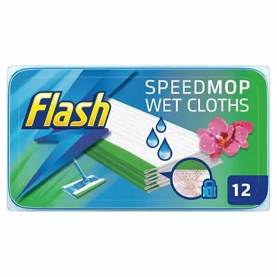 £9.90 • Buy Flash Speed Mop Refill Pads Cleaning Fast Easy & Hygienic Floor For Mop 12 PACK