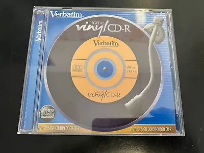 Verbatim Digital Vinyl CD-R 700 MB 80 Minutes Blues • $2.99