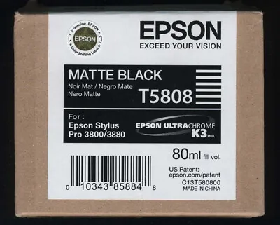 Epson Stylus Pro 3800 & 3880 Matte Black X • $19