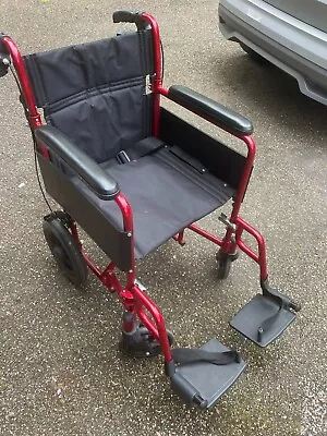 Wheelchair Karma I-Lite Travel Transit Red • £20