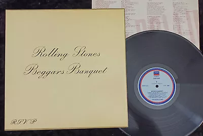 ROLLING STONES Beggars Banquet LP Album London L20P 1019 JAPAN • $59.90