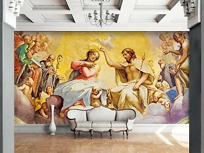 3D Jesus Scepter 16235 Jesus Religion God Wall Paper Wall Print Decal Mural Fay • $69.99