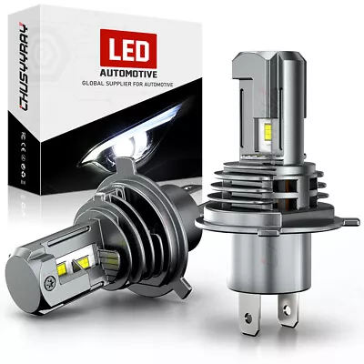 H4 9003 LED Headlight Bulbs Car & Truck Parts High&Low Dual Beam Kit 6000K White • $37.99