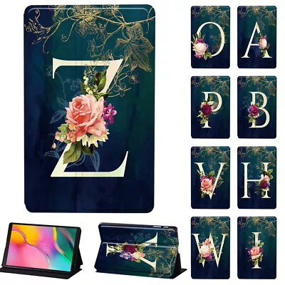 Flower PU Leather Stand Cover Case For Samsung Galaxy Tab S4/S5/S6/S7/S8/S9 +Pen • £7.92