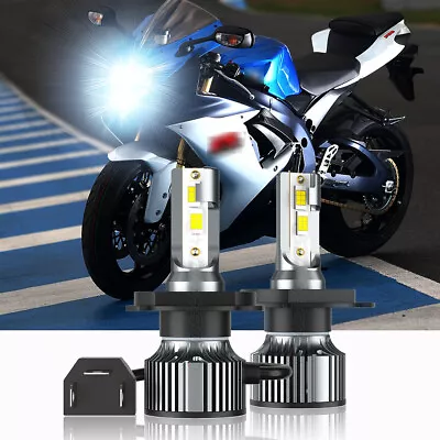 High Power HID LED Headlight H4 Bulbs Lights For Suzuki GSXR 600 750 1997-2003 • $29.99