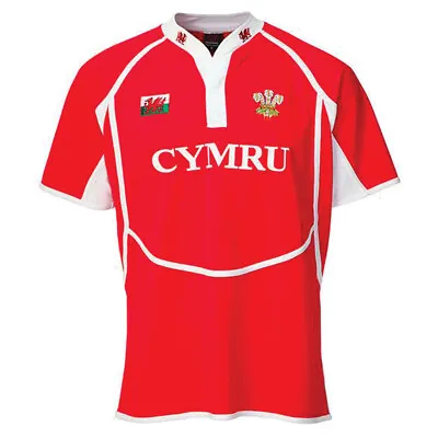 RED NEW COOLDRY Welsh Rugby Shirt Wales Cymru Sports Top 6 Nations • £20