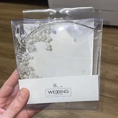 BHS Silver Wedding Tiara Boxed RRP £15 • £6