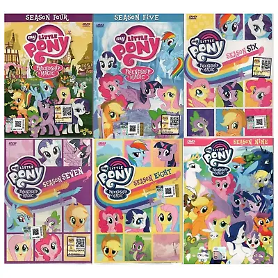 DVD My Little Pony Friendship Is Magic Season 4-9 (4 5 6 7 8 9) English Version • $17.99