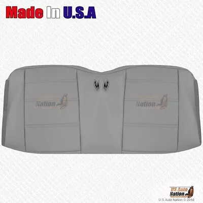 1999 To 2004 Ford Mustang V6 Rear Bench Bottom Genuine Leather Seat Cover Gray • $189.52