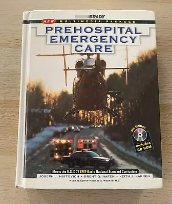 Prehospital Emergency Care Sixth Edition Like New Unopened CD Included • $39.99