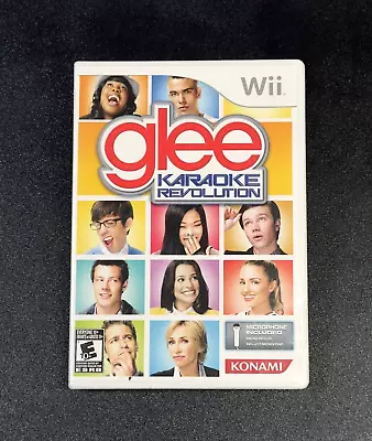 Karaoke Revolution: Glee (Nintendo Wii) Complete W/ Manual - No Microphone Incl. • $7.37