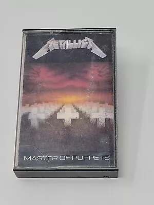 Metallica Master Of Puppets Cassette 1986 Elektra 60439-4 Metal More Listed Sep. • $21.50