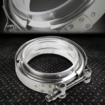 $23.66 • Buy Universal T304 3  Turbo Charger/exhaust/intercooler V-band Clamp+aluminum Flange